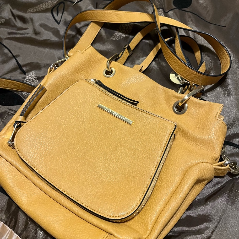 Steve Madden Yellow Purse